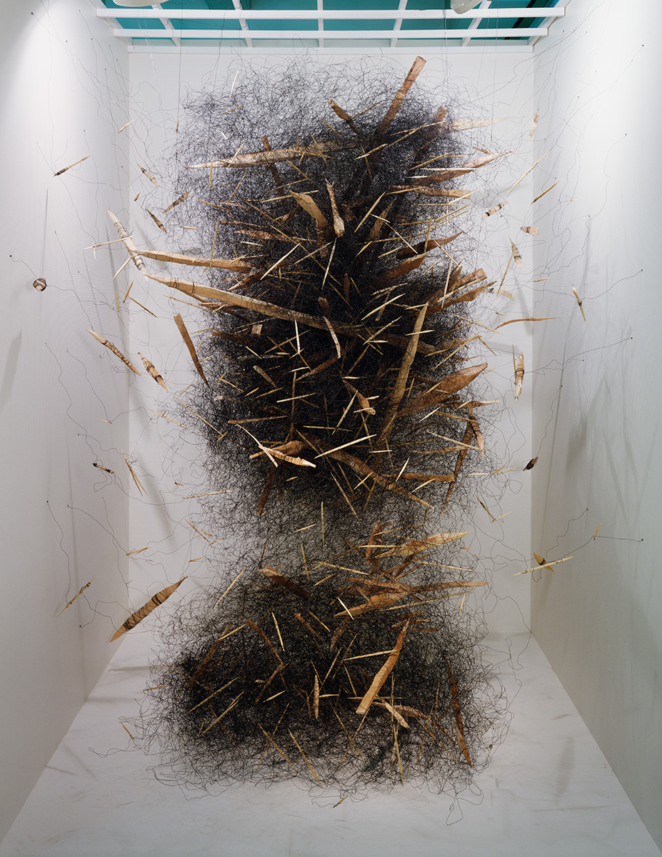 Kosen Ohtsubo《A Jungle of Ikebana Wires》(1985)